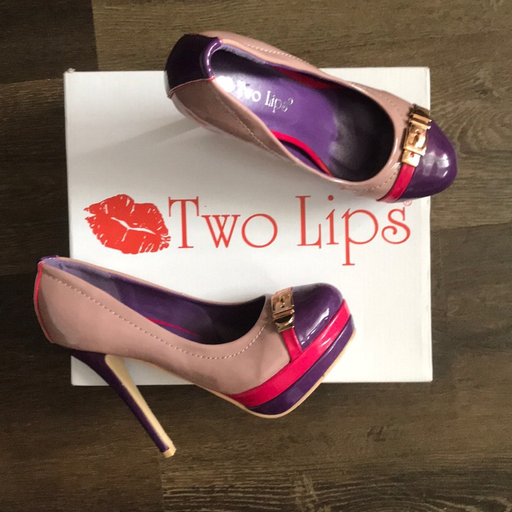 COPY - Two Lips high heel platforms